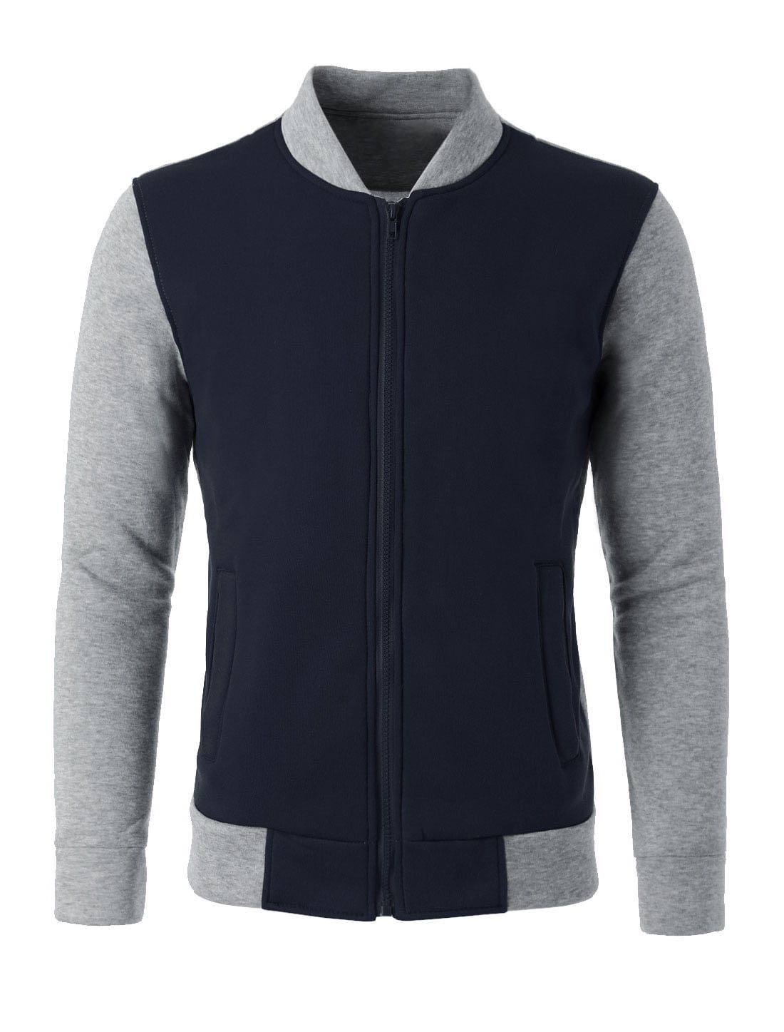 zip front jersey jacket