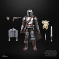 thumbnail image 5 of Star Wars The Black Series The Mandalorian & Grogu Deluxe Action Figure (6"), 5 of 7