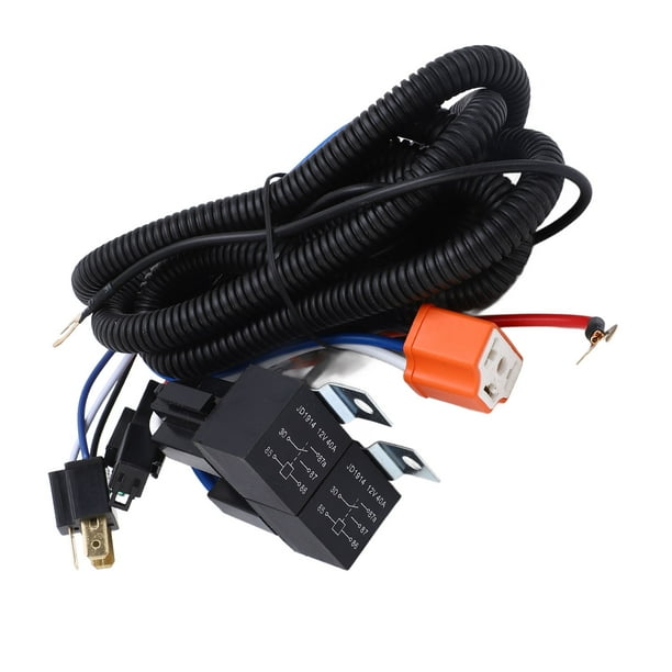 Negative Switch Headlight Relay Harness,H4 Negative Headlight Relay