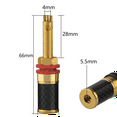 thumbnail image 4 of 4Pcs HIFI Gold Plated Copper Speaker Binding Post Female Banana Jack Connector HIFI Audio AMP Banana Plug Socket, 4 of 10