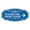 Blue, variant on Victorian Please Use Front Door (Right Arrow) Sign (Blue) - Small