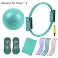 thumbnail image 1 of Pilates 7-Piece Set - Complete Home Workout Kit with Resistance Bands & Silicone Stretch Bands for Total Body Fitness, 1 of 8