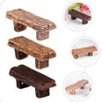thumbnail image 3 of IFANLANDOR 3Pcs Mini House Bench Assorted Color Small Bench for Outdoor Garden, 3 of 7