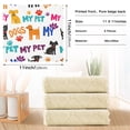 thumbnail image 3 of Haosy 6 Packs Kitchen Dish Towels Soft Absorbent Dogs and Paw Dish Cloths 11"x11", 3 of 9