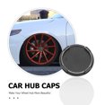 thumbnail image 3 of FRCOLOR Black Car Wheel Center Hubcaps for Universal Use with Durable Plastic and Metal 63mm, 3 of 8