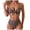 OTHER, variant on High Waisted Tummy Control Bikini Crop Top Brazilian Swimsuit Set 2 Piece (OTHER, L)