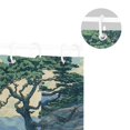 thumbnail image 5 of Yayeee Shower Curtain with Hooks 72"x72" Waterproof Fabric Bathroom Hanging Decor, Retro Tree, 5 of 5