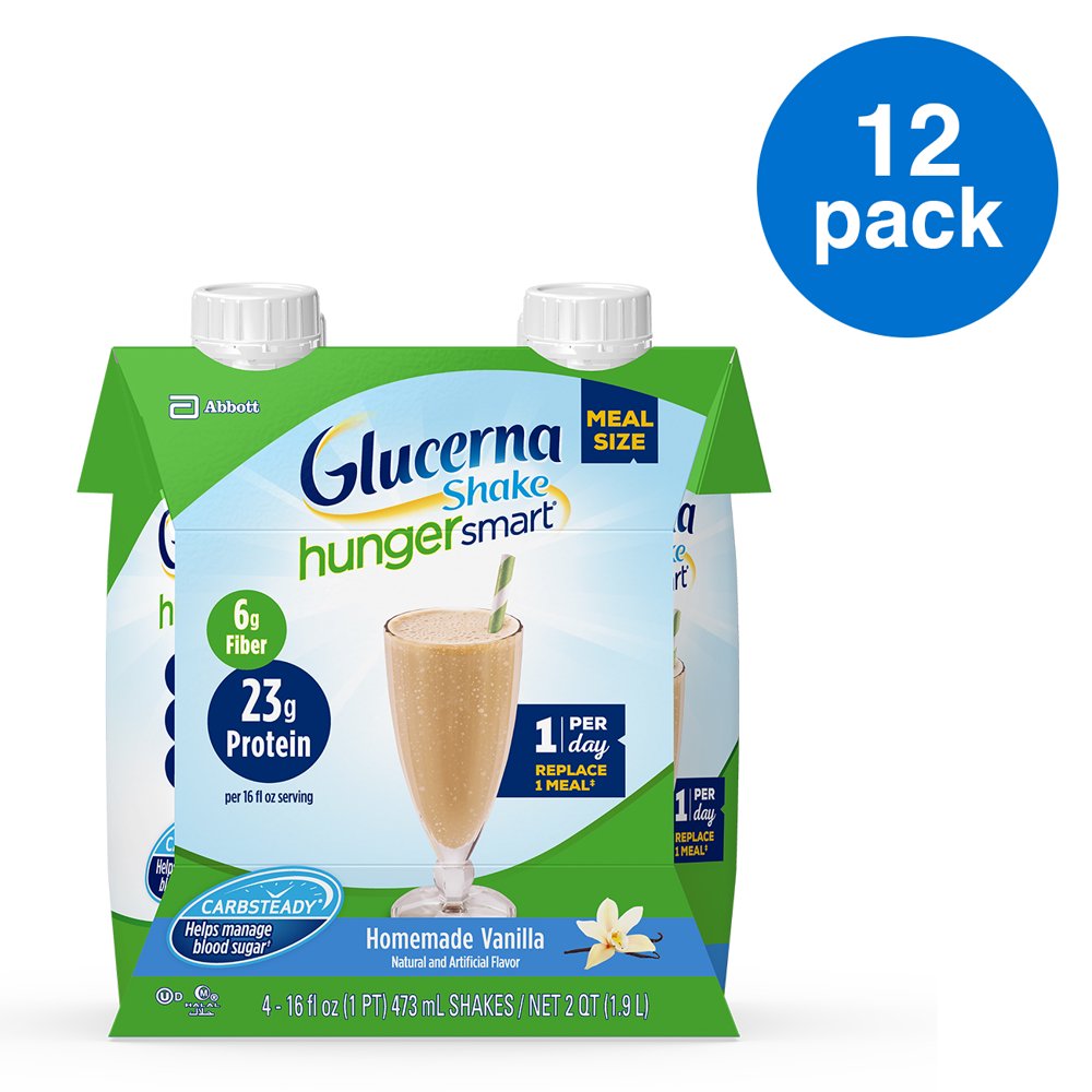 Glucerna Hunger Smart Meal Shake, Diabetes Nutritional Shake, To Help