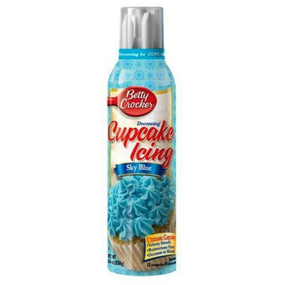 Betty Crocker Icing Cupcake Sky Blue 8.4 oz (Pack of 6)