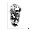 thumbnail image 1 of Tiger Lion Temporary Tattoo Sticker Fake Tatoo Body Arm Art Best X2Q2, 1 of 6