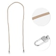 thumbnail image 3 of Unique Bargains 1 Pc Reusable Handbag Strap for Office Khaki PU Metal, 3 of 5