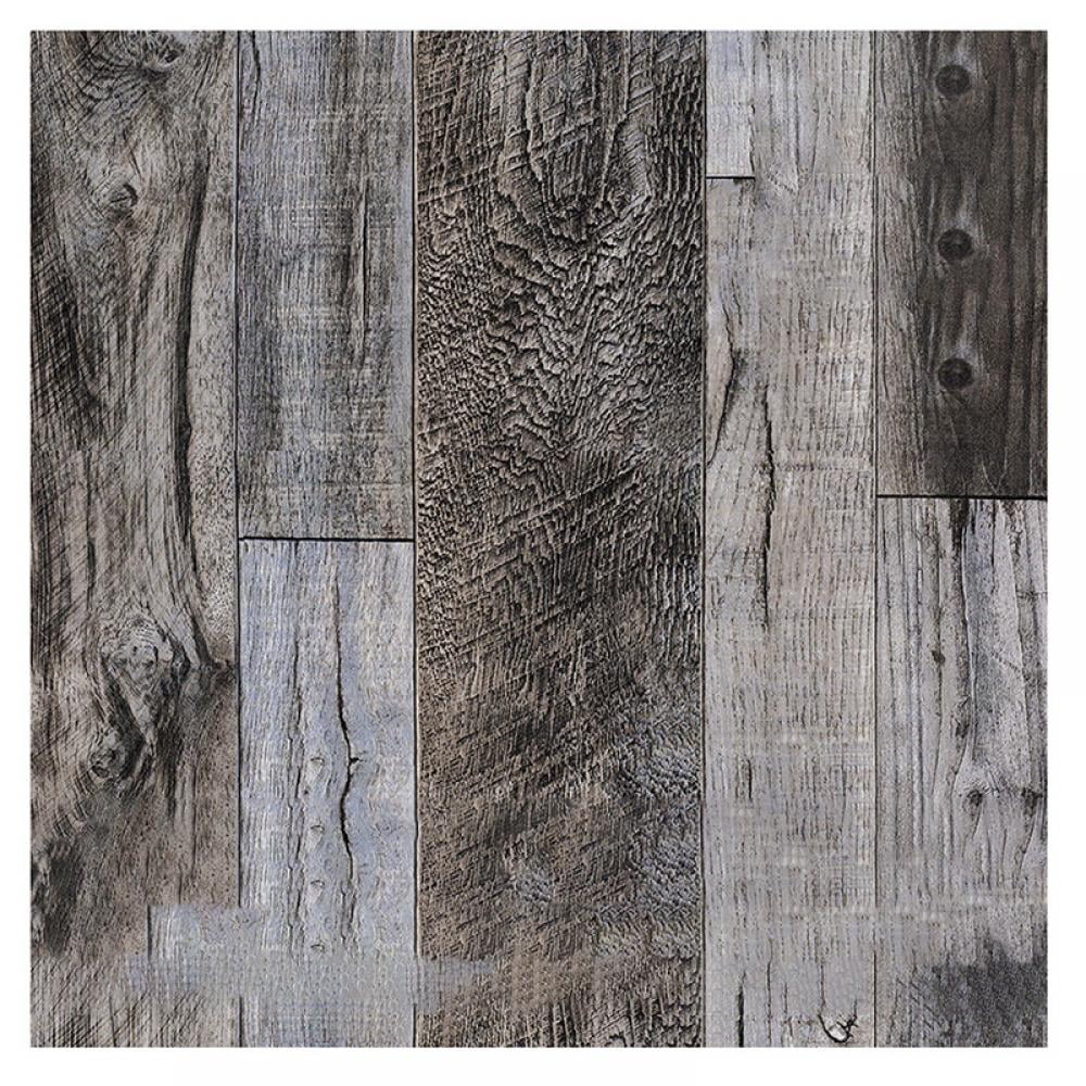 32.8Ftx78.7’’Contact Paper Wood Wall Paper Gray Wood Wallpaper Peel and Stick Wallpaper Removable Self Adhesive Contact Paper for Walls Decorative Shiplap Wood Grain Waterproof Shelf Liner Vinyl Roll