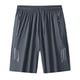 thumbnail image 1 of pstuiky Hombres bajos, Pantalones cortos informales para hombre, para uso diario, para playa, trabajo y actividades al aire libre, transpirables. Pantalones cortos de baloncesto, 1 of 7