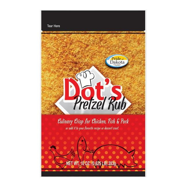 Dots Pretzels 9707027 Original Seasoning Rub, 10 oz
