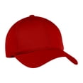 thumbnail image 4 of Port Authority Adult Unisex Regular Plain Cap Red One Size Fits All, 4 of 4