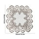 thumbnail image 2 of Cubierta de mesa de noche tela decorativa encaje de moda cuadrado hogar tela de mesa condicionador de aire polvo cubierta de tela, 2 of 6