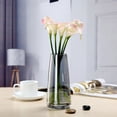 thumbnail image 2 of Glass Vase Tall Modern: Elegant Flower Vase Floral Container Table Centerpiece, 2 of 10