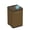 BROWN, variant on Nine Stars Automatic Bathroom Trash Can, 2.6 Gallon Plastic, Motion Sensor Garbage Bin with Soft Close Lid, White
