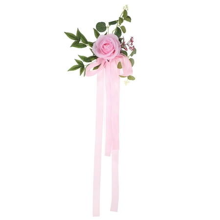 

Wedding Party Chair Flower Delicate Chair Flower Wedding Aisle Chair Decoration