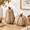 Brown, variant on Wicker Rattan Pumpkneutral Fall Decor For Table Centerpiece