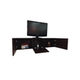 thumbnail image 1 of Mueble/repisa Flotante Minimalista para TV con 3 Puertas DECOMOBIL Muebletv/3puertas-W, 1 of 3