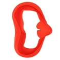 thumbnail image 1 of VR Silicone Face Cover, Washable Slip Resistant Comfort VR Glasses Silicone Eye Mask Sweatproof  for  2 Red, 1 of 7