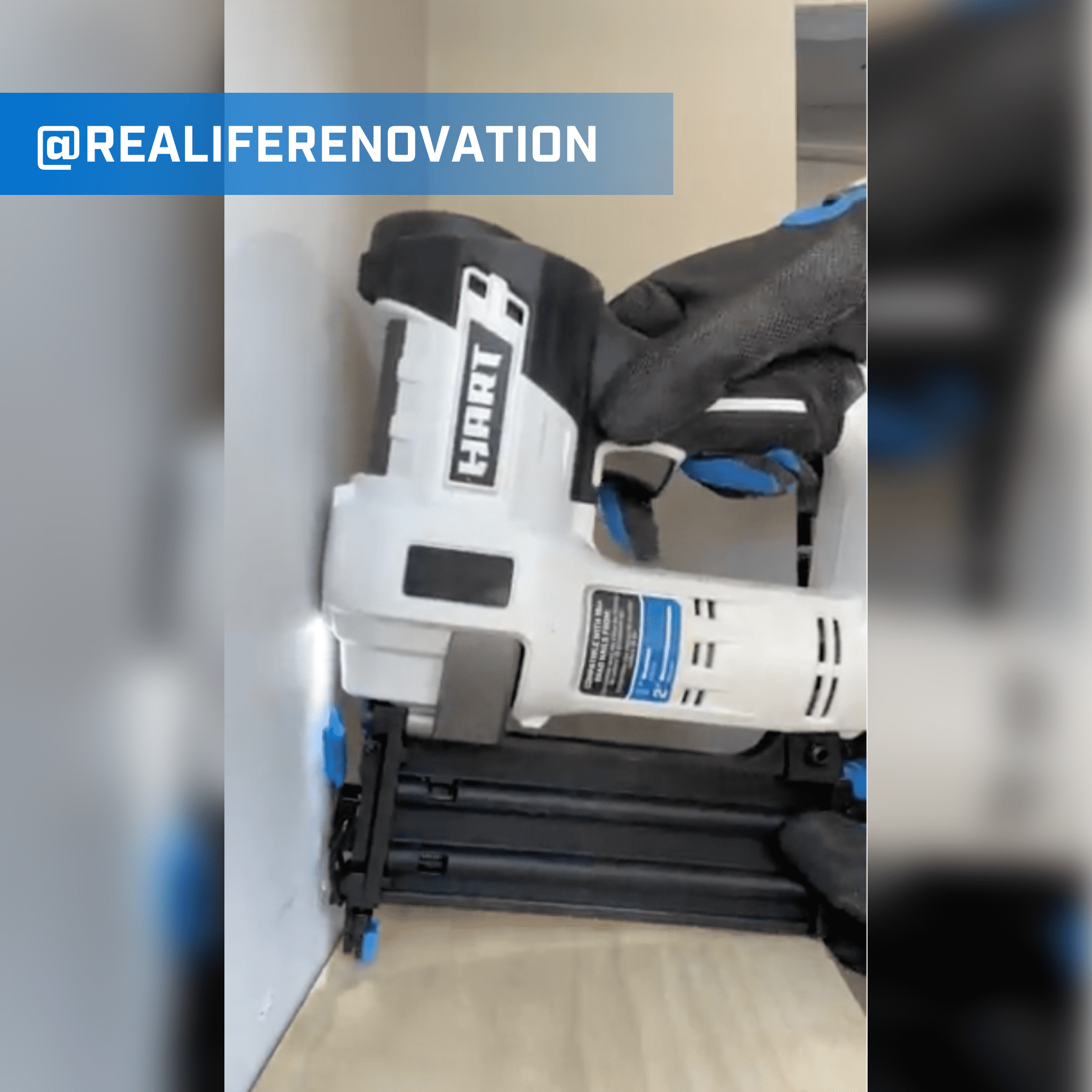 HART 20 Volt 2 inch 18 Gauge Battery Powered Brad Nailer Kit 1