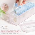 thumbnail image 4 of Joyero de Acrílico, Organizador de Joyas Transparente con 20 Bolsas Portátiles con Cremallera Antioxidantes, Estuche para Joyas de Viaje Azul, 4 of 8