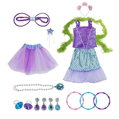 green emerald velvet dress Fairy Girls Mermaid Costume in Ocean Beach – Childplay Melbourne main image 0