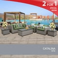 thumbnail image 2 of Catalina 7 Piece Outdoor Wicker Patio Furniture Set 07d, 2 of 6