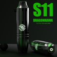 Dragonhawk Wireless Tattoo Gun Kit Tattoo Pen Machine Kit Battery Power