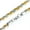 Gold&Silver, variant on 16/18/20/22/24" Men Unisex Necklace Twist Rope Chain Stainless Steel Jewelry