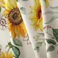 thumbnail image 4 of Nappe Rectangulaire Tournesol 60X84 Pouces Imperméable Résistante aux Plis Durable en Polyester Housse de Table Printemps Été Nappe Aquarelle Florale pour Intérieur et Extérieur, Cuisine de Vacances Salle à Manger et Fête, 4 of 5