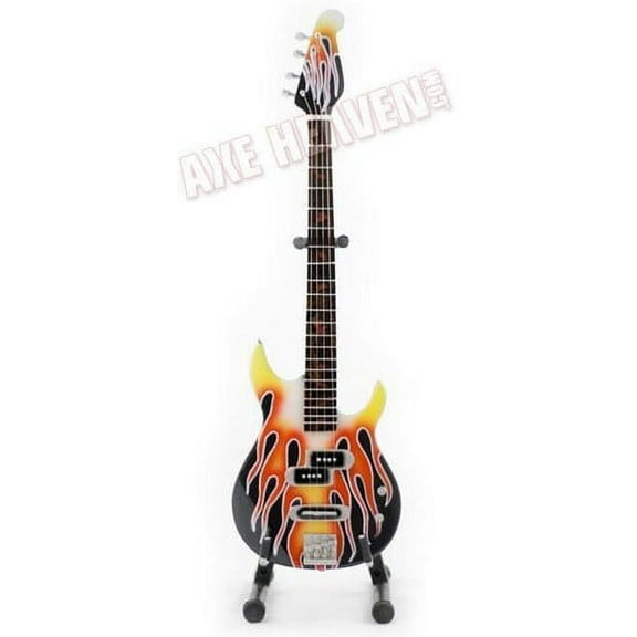 AXE HEAVEN MA-322 Licensed Michael Anthony Flame Bass Mini Guitar
