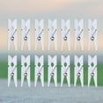 thumbnail image 3 of 100pcs Mini Wooden Photo Clips Mini Clothes Clip Multi-function Paper Message Pegs 2.5cm, 3 of 4