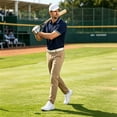 thumbnail image 2 of Fexilor Men's & Big Men’s Pique Polo Shirt Short Sleeve with Quarter-Zip Collar, Sizes S-3XL, 2 of 10