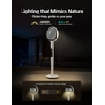 thumbnail image 4 of Pelonis Adjustable Pedestal Fan, 9 Speed, Oscillation, Quiet, Smart, Remote, 50-53.5", White, 4 of 9