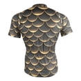 thumbnail image 4 of joogoo Golden Dragon Scales Pattern Men's Cycling Jerseys Mountain Bike Short Sleeve Tops M, 4 of 7