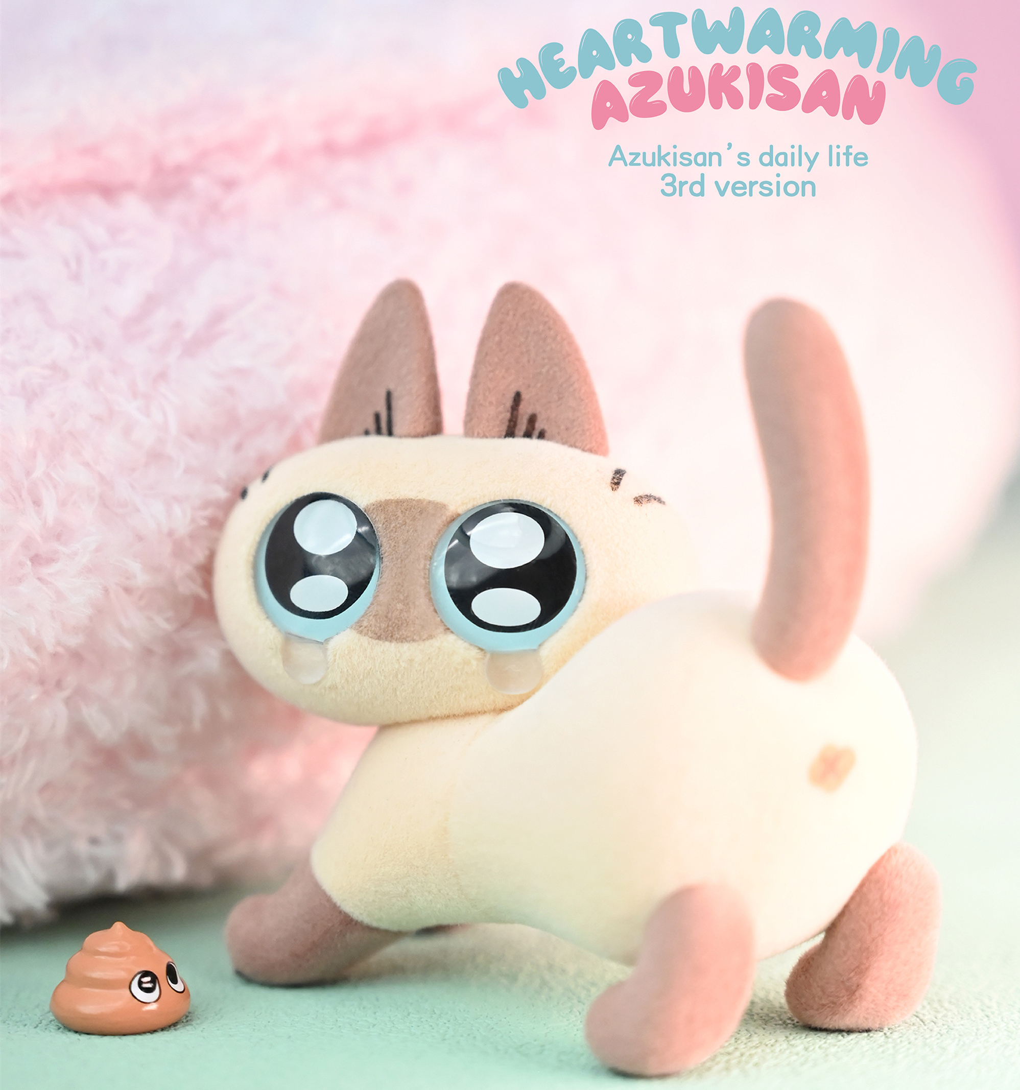 Nobeko Azukican Azukisan Cat Daily Life Series3 Blind Box Figures 6PCs Random Art Cute Collectibles Birthday Gift