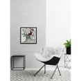 thumbnail image 4 of Marmont Hill Trendy Crown Florals Framed Painting Print, 4 of 6