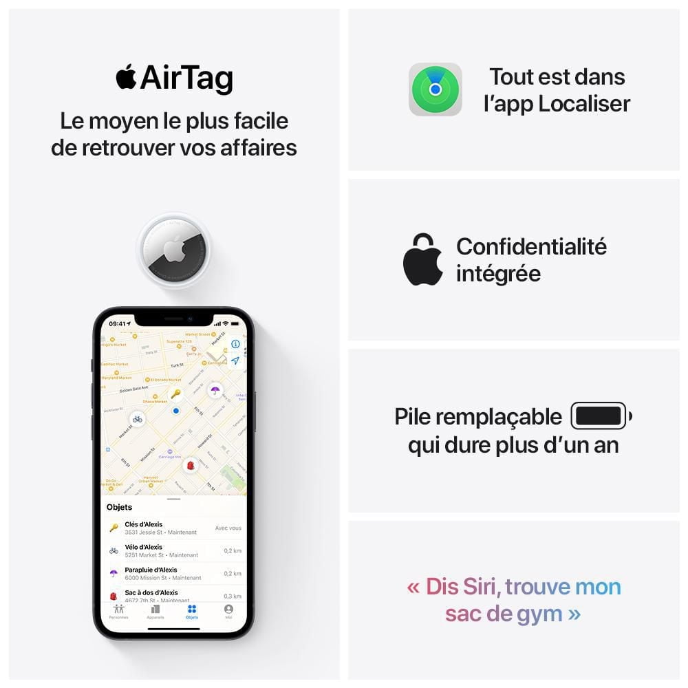 Apple AirTag Lost is found with AirTag. Walmart