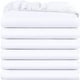 thumbnail image 1 of Sábanas ajustables Utopia Bedding Queen, paquete de 6 unidades, microfibra suave, color blanco, 1 of 6