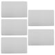 thumbnail image 1 of 5 placas de acero inoxidable para grabar, multiusos, de metal, para tarjetas de visita, de escritorio, para grabar., 1 of 6