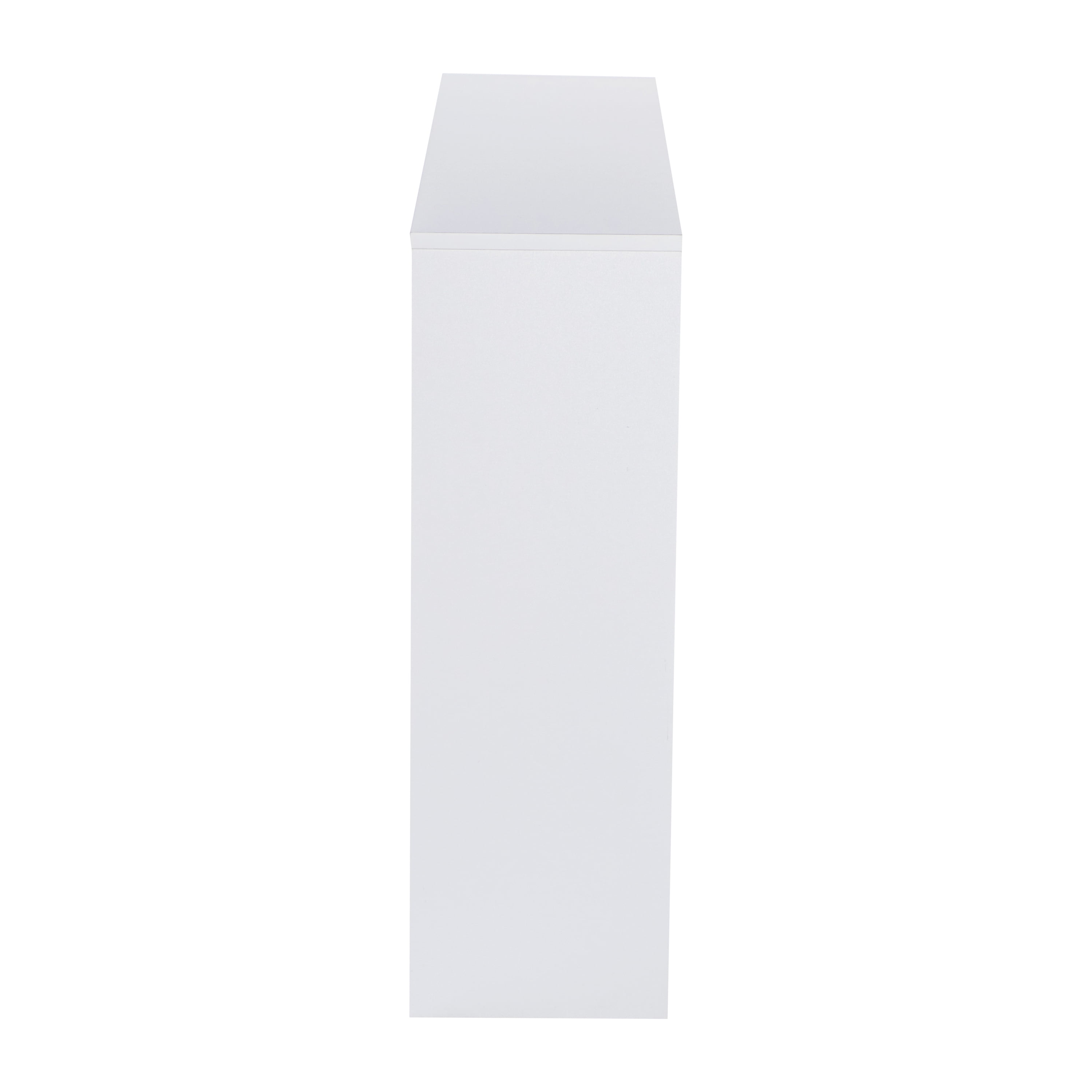 Flash Furniture Desktop Bookshelf Storage Organizer with Multiple Cubbies in White