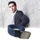 thumbnail image 5 of Cinturón para hombre, cinturón de lona elástico táctico militar para senderismo, pantalones de caza, 5 of 5