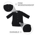 thumbnail image 2 of Miangastore Barber Accessories Cape Black For Hair Coloring Skin Protection 1Pcs 34.2x22in, 2 of 8