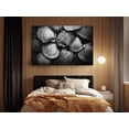 thumbnail image 4 of Black and White Sea Shells Canvas Wall Art - High-Quality Coastal Print - Handcrafted Modern Decor - Stylish Wall Art - Gift for Home or Office, 4 of 7