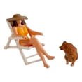 thumbnail image 3 of Figuras En Miniatura De Vacaciones En La Playa A Escala 1:64 (2x2x), Adornos Y Modelos Mini Pintados., 3 of 10