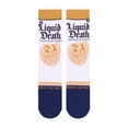 thumbnail image 2 of Cool Socks – Liquid Death Mountain Water Crew Socks – Size Large for Men & Women – Alpine Skull-Can, 2 of 4