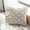 Khaki, variant on Zzbeans Decorative Leaf Grass Flowers Pillow, Breathable Soft Washable Cotton Sofa Room Display Cushion, Medium Size Accent Pillow for Bed Living Room Hotel Decor, Gray